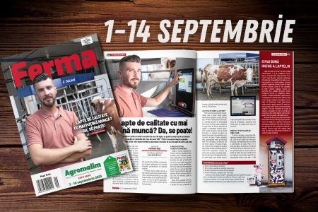 1 14 septembrie coperta revista ferma 2023 A apărut noul număr din Revista FERMA! Iată cuprinsul ediţiei 1-14 septembrie 2023!