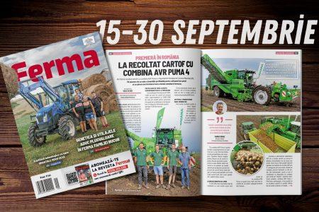 cuprins coperta revista ferma 15 30 septembrie 2023 Citeşte Revista FERMA! Iată cuprinsul ediţiei 15-30 septembrie 2023!