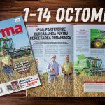 cover revista ferma 1 14 octombrie 2023 copy Citeşte Revista FERMA! Iată cuprinsul ediţiei 1-14 octombrie 2023!