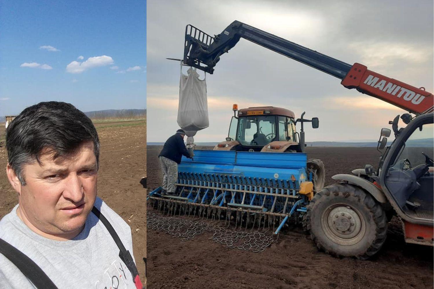 Nichifor Lăscău a cheltuit 60.000 de lei pentru a fertiliza 50 ha cu grâu. Plantele n-au răsărit de uscăciune. În ferma de ovine, berbecuții de 70 kg sunt blocați la vânzare. ”Dacă stau cu ei până în decembrie, de Crăciun le dau drumul pe șosea! Ce să fac?!”