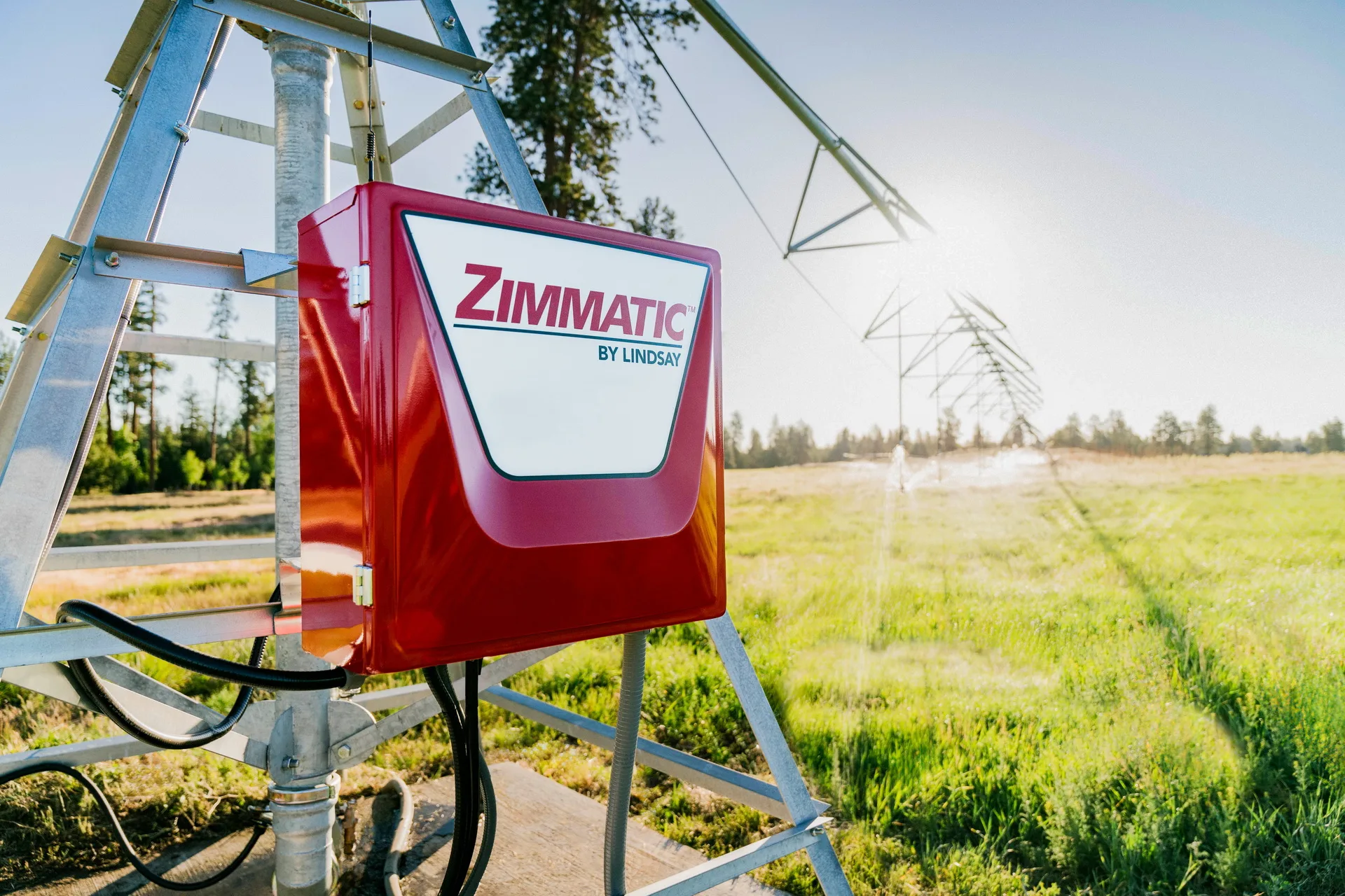 Sistem de irigaţii Zimmatic