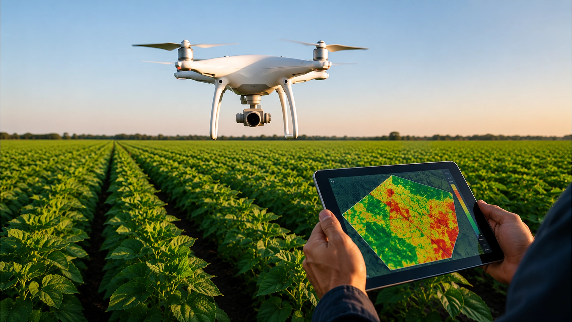 fertilizare de precizie cu drone Fertilizarea de precizie: consumul de azot a scăzut cu până la 50% datorită dronelor!