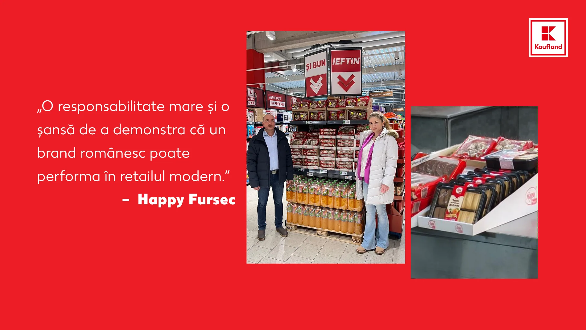 Kaufland Happy Fursec POVESTEA HAPPY FURSEC: Drumul deserturilor copilăriei până pe rafturile Kaufland