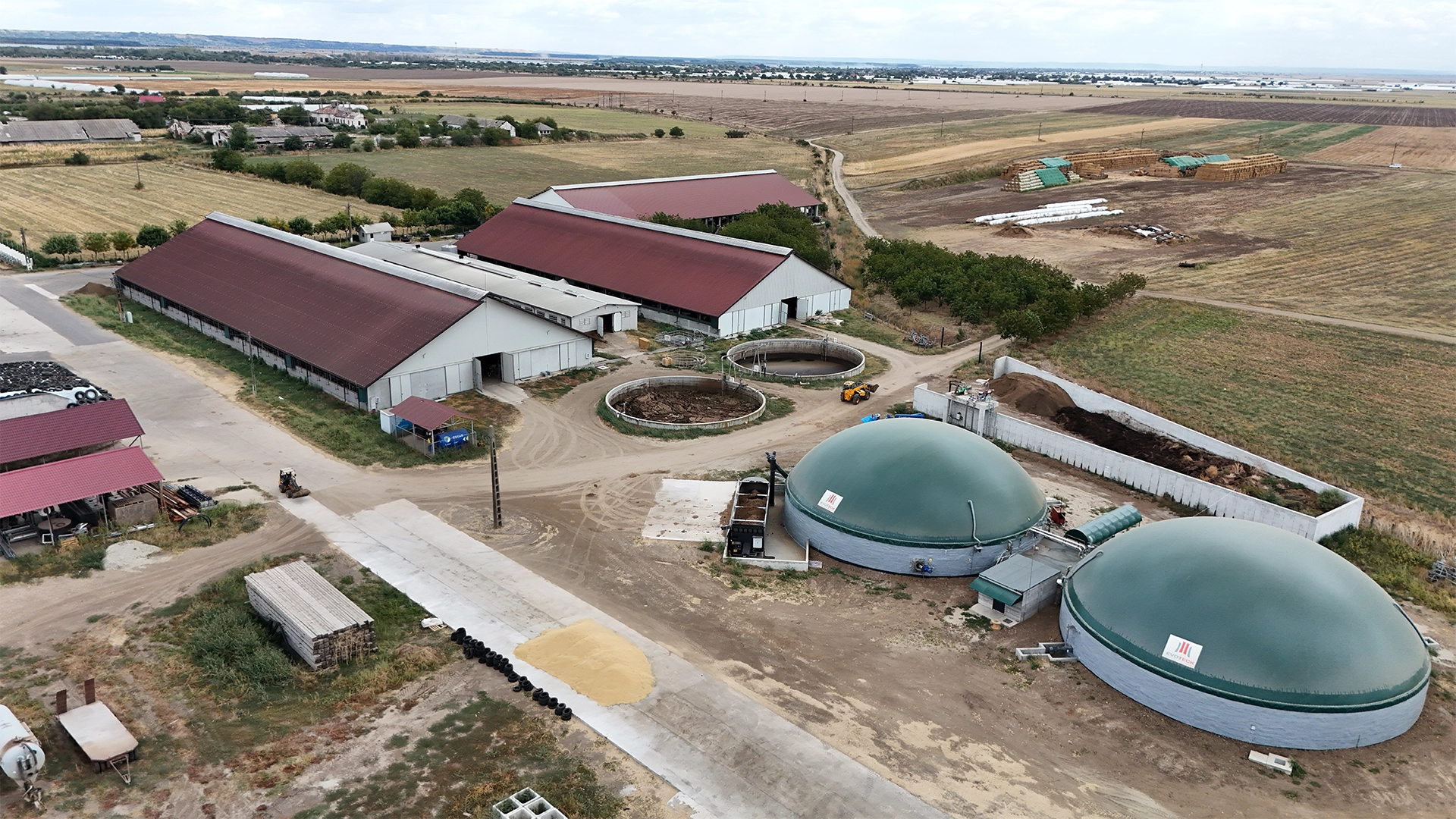 Agro Chirea 1 Dejecţiile devin energie la Agro Chirea