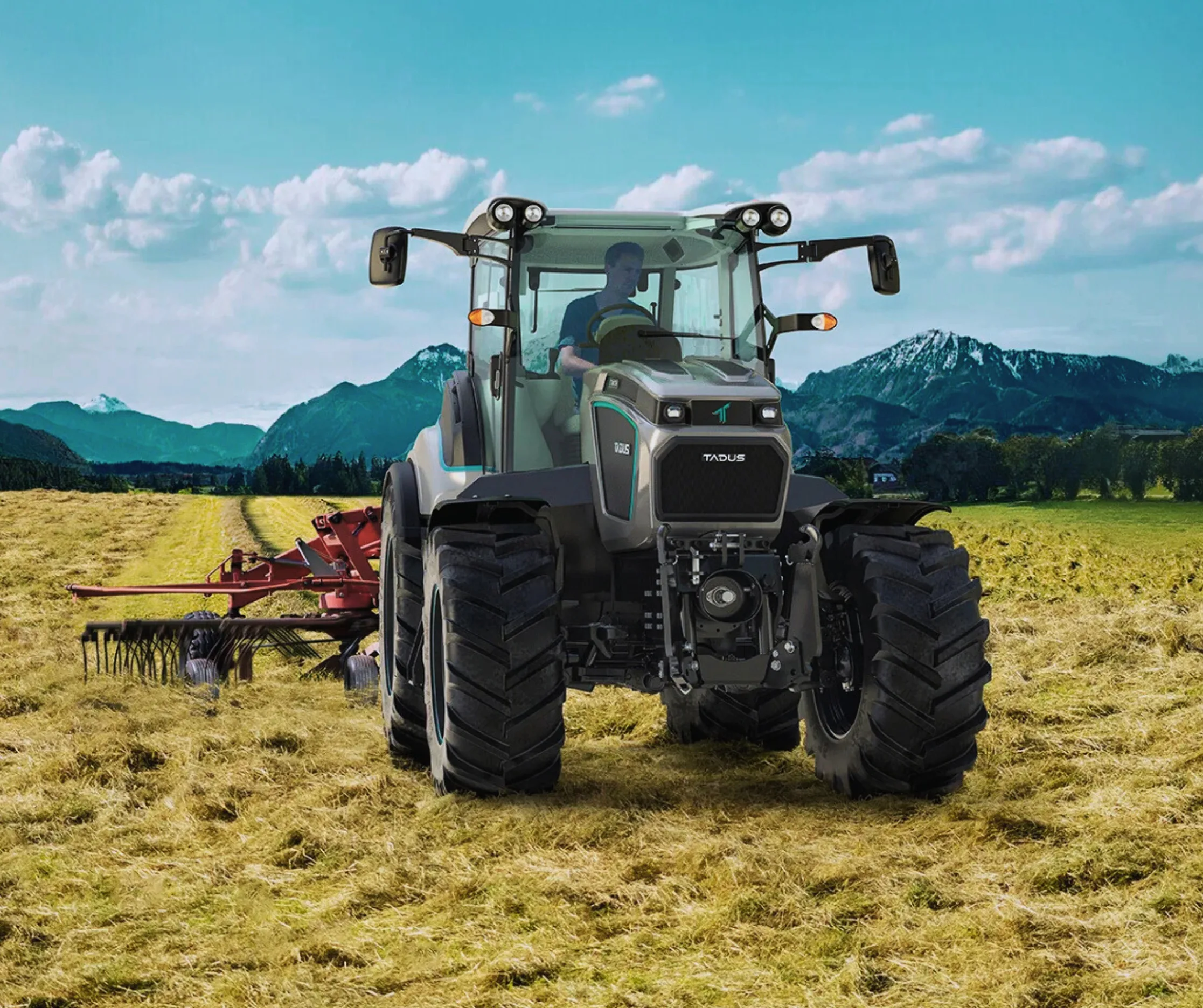Tadus T16.20 – cel mai puternic tractor complet electric – 160 CP