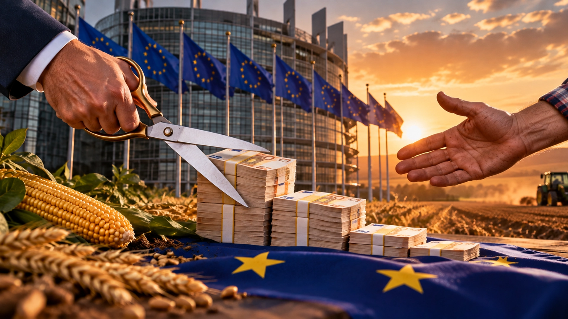 Cine vrea să taie banii fermierilor europeni? „Agricultura nu poate face mai mult cu bani mai puțini!”