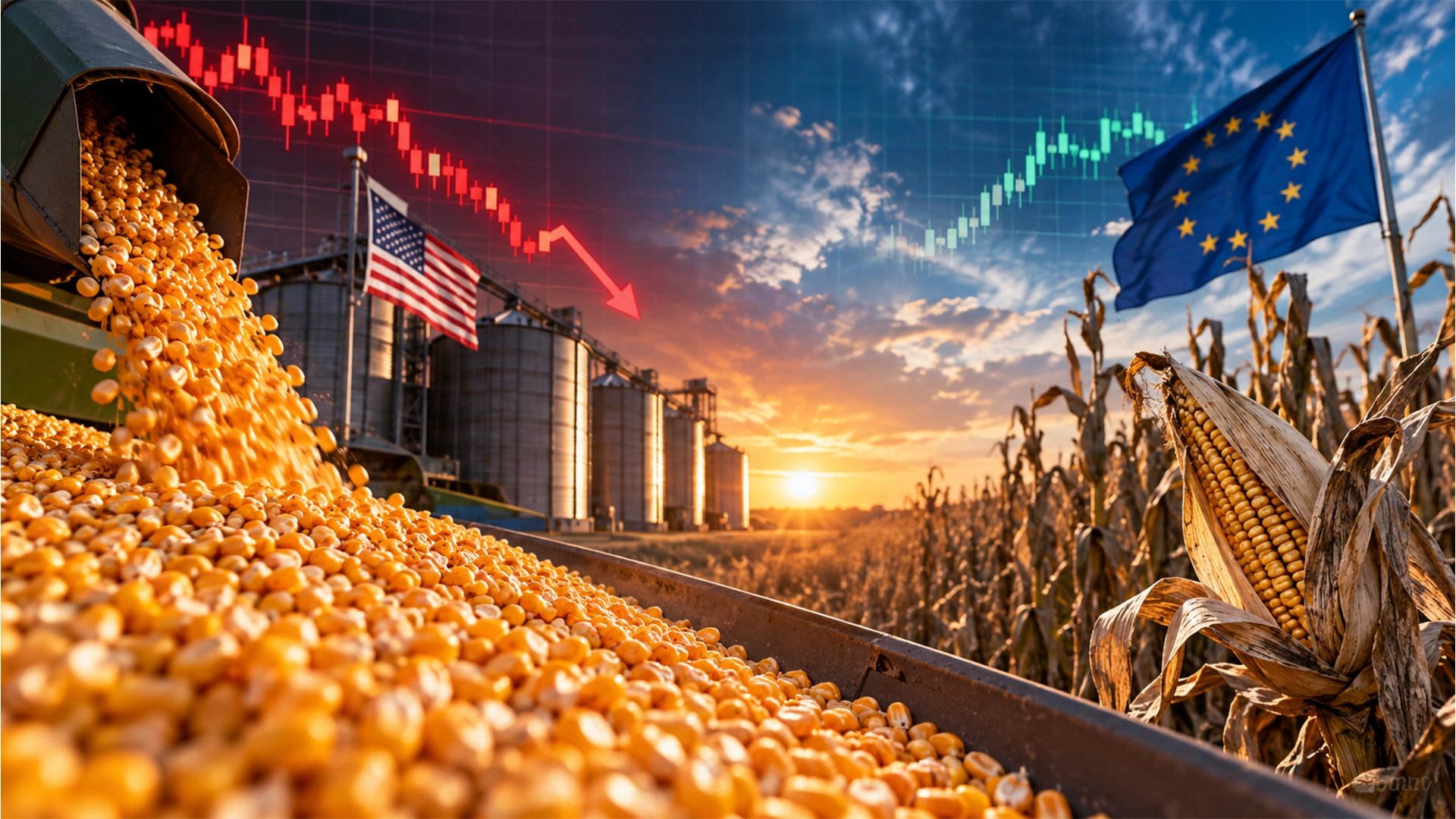 pret porumb USDA Prețul porumbului se prăbușește la Chicago după estimările USDA. Deficitul european susține cotațiile