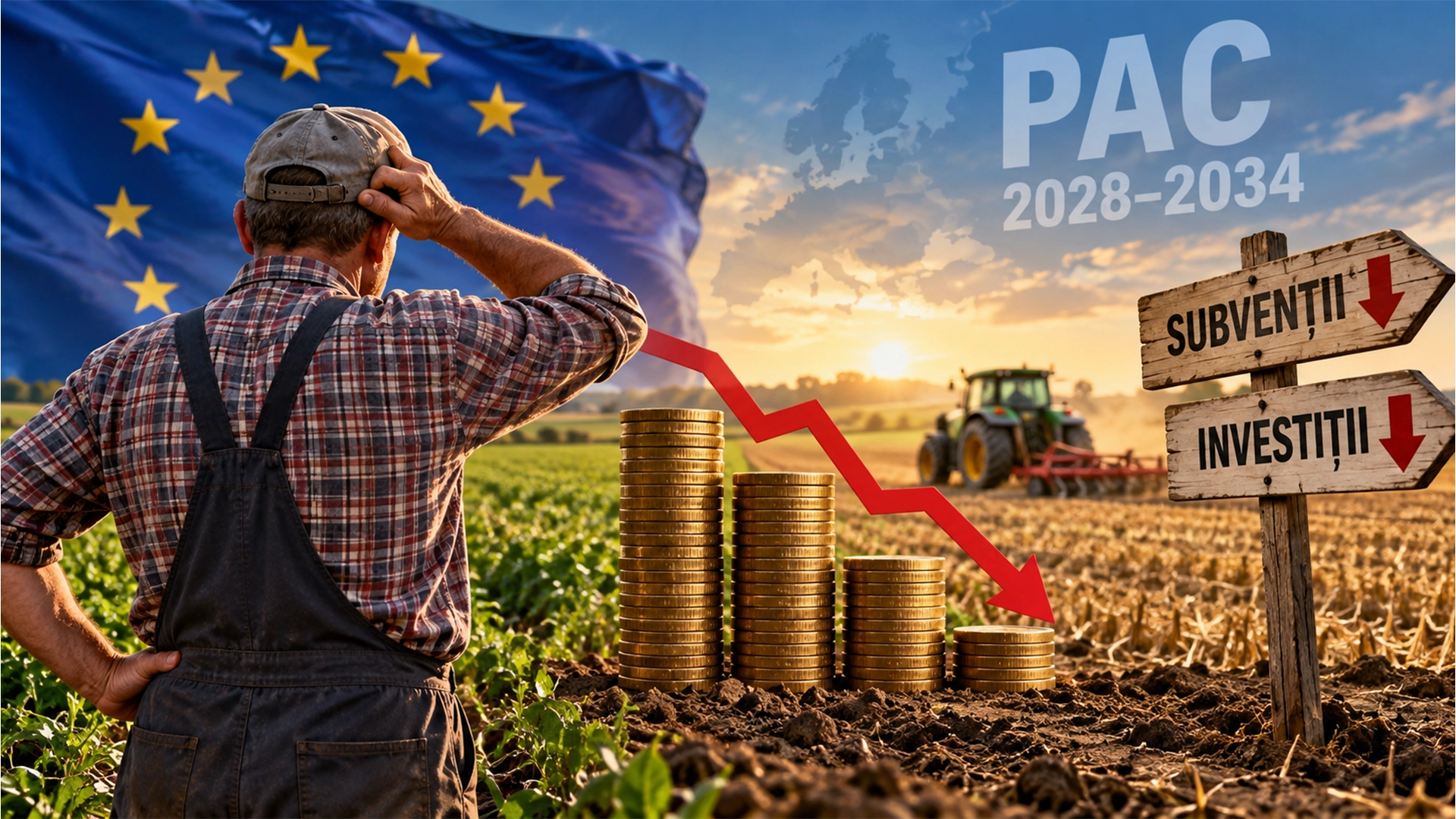 subventii reduse la jumatate PAC Subvenții la jumătate și investiții în pericol. România riscă să piardă 6,5 miliarde de euro pentru agricultură, în viitoarea PAC